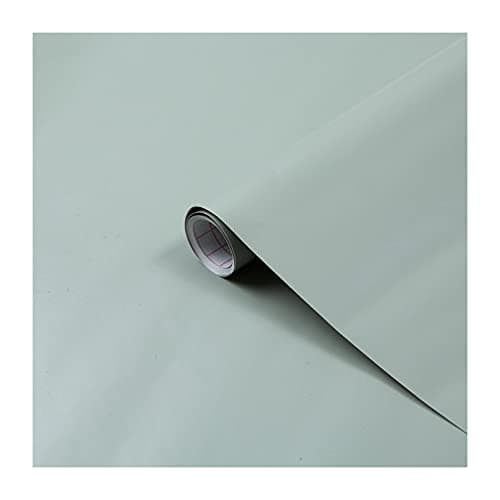 Image of d-c-fix vinyl wrap Sage green matt plain 45 cm x 2 m - sticky back plastic roll for furniture, kitchen & cupboards - contact paper sticker self adhesive film