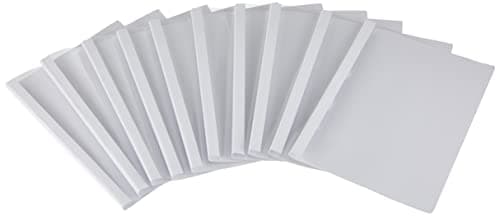 Image of GBC Standard Thermal Binding Covers, 15 mm, 140 Sheet Capacity, A4, White, Pack of 50, IB370083