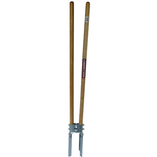 Image of Spear & Jackson PHD-WH Landscaping & Fencing Post Hole Digger Wooden Handle