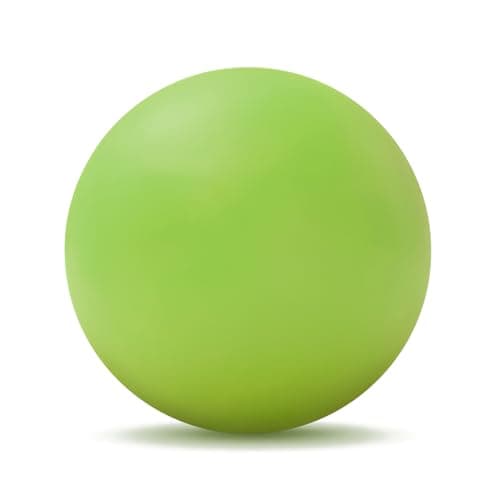 Image of WOVTE Massage Lacrosse Ball for Myofascial Release, Foot, Back, Trigger Point Treatment Ball, Muscle Knot, Yoga (Green)