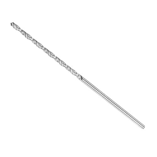 Image of CoCud Solid Carbide Drill Bits, 1.5mm Diameter, K35 Tungsten Carbide Straight Shank Twist Drill Bits - (Applications: for Stainless Steel Alloy), 1-Piece