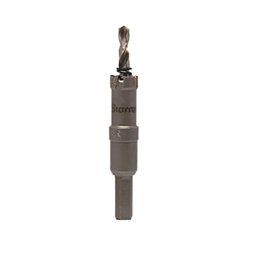 Image of Starrett Carbide Tipped Hole Saw - CTD16 TCT Deep Cut Holesaw Cutter - For Metal Stainless Steel Iron Aluminium - 16mm