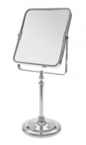 Image of Blue Canyon Traditional Rectangular Pedestal Mirror Chrome (790060)