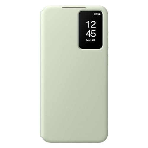 Image of Samsung Galaxy Official S24+ Smart View Wallet Case, Light Green