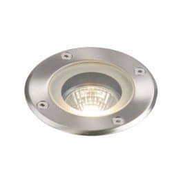 Image of Saxby Lighting Pillar IP65 50W Ground Light (Polished Stainless)