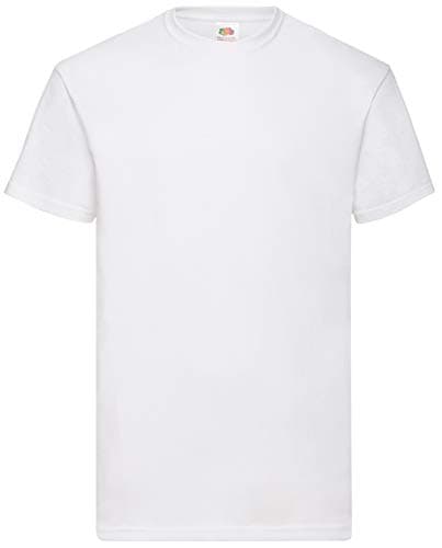 Image of Fruit of the Loom Value T-Shirt White - 4XL