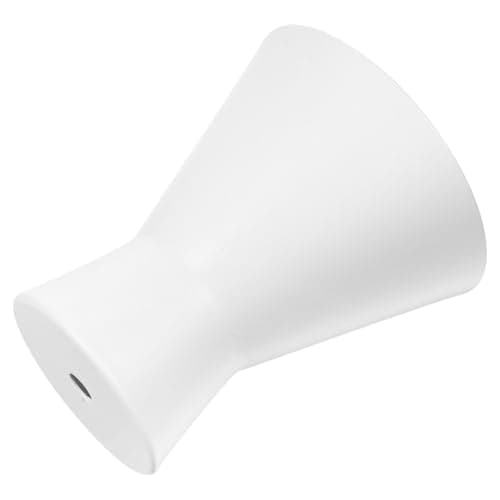Image of VOSAREA Lamp Versatile Compact Table Lamp Shade Stable and with Structure Small White Metal Lampshade for Gu10, to Size, Easy Assemble Creating Desktop for Different Purposes
