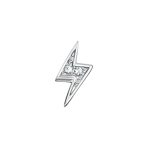 Image of THOMAS SABO Single ear stud flash silver 925 Sterling Silver
