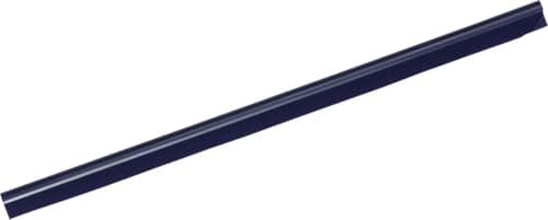 Image of Durable A4 Spine Bar 6mm Dark Blue - Pack of 100 - Quick and Easy Binding for Unpunched Documents - Holds Up to 60 A4 Sheets