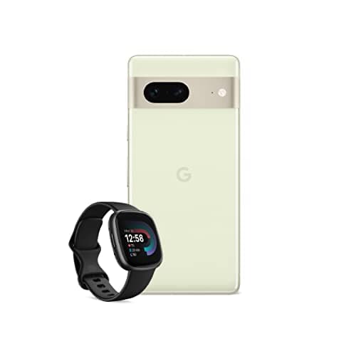 Image of Google Pixel 7 – Unlocked Android 5G Smartphone with wide-angle lens and 24-hour battery – 128GB (No smartwatch only phone) – Lemongrass (Renewed)