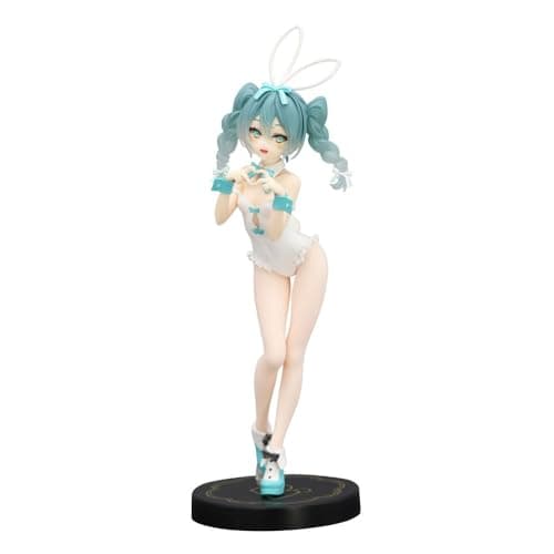 Image of Furyu Hatsune Miku BiCute Bunnies PVC Statue Miku Rurudo White Colour Ver. 27 cm