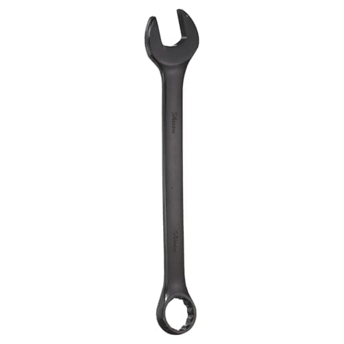 Image of sourcing map Metric Combination Wrench 34mm 12-Point Box & Open End Double Ended Wrenches Spanners Tools for Household Automotive Machinery DIY Repair, Black