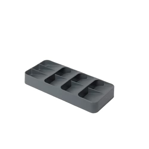 Image of Jolie Max Cutlery Organiser. (9 Compartments) Compact Drawer Organiser. Large Cutlery Tray. (Antrasit)