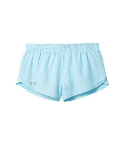 Image of Under Armour Girls' Warmup Bottoms Girls' HeatGear® Armour, Printed Ankle Crop, (494) Stream//Reflective, L