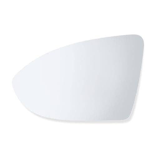 Image of SENZEAL Wing Mirror Glass Heated Left Passenger Side with Backing Plate for VW Golf MK7 5G0857521 (Left)