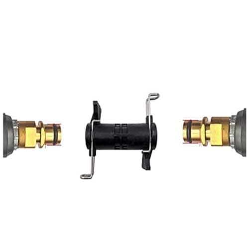 Image of EasyByMall Pressure Washer Hose Extension Connector for Karcher K2 K3 K4 K5 K6 K7 Series, Robust Alloy Quick Joint Adapter for High Pressure Cleaning