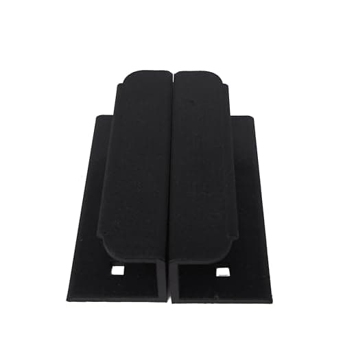 Image of eTech4Us 2 Pack Black Replacement Door Handles Compatible with Yardmaster Outsunny Metal Sheds and Others