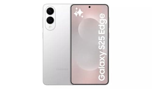 Image of Samsung Galaxy S25 Edge 5G SIM-Free Unlocked 12GB 512GB AI Phone - Silver B (Renewed)