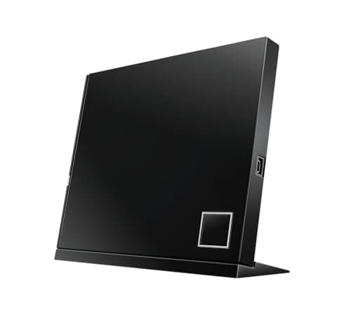 Image of ASUS SBW-06D2X-U external 6X Blu-ray writer, Stand Design, Mac Compatible, M-DISC support, Disc Encryption, Unlimited Webstorage(12 months), NERO Backitup, E-Media