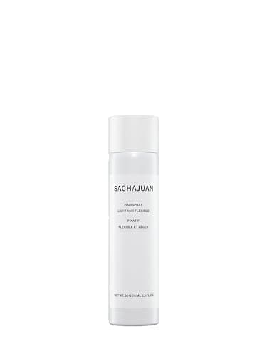 Image of SACHAJUAN Hairspray 75ml, Light And Flexible Hold For All Hair Types. Adds A Light, Bouncy Hold & Shine. Free From Parabens. Vegan Friendly