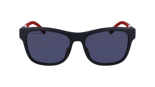 Image of LACOSTE L6043S 424 MATTE BLUE/BLUE 56/18/145 MALE Sunglasses
