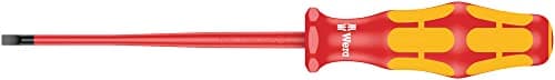 Image of Wera 05006440001 0.6 x 3.5 x 100 mm "160iS VDE" Insulated Screwdriver for Slotted Screws - Silver