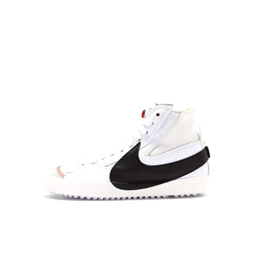 Image of NIKE Men's Blazer Mid '77 Jumbo Trainers, White Black White Sail, 5.5 UK