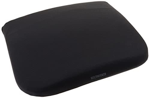 Image of Kensington L82025F Memory Foam Backrest, 14-1/4w x 1-3/4d x 13-1/4h, Black