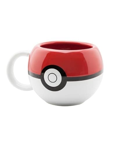Image of GB eye Pokémon Pokeball 3D Shaped Ceramic Novelty Coffee & Tea Mug