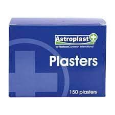 Image of Wallace Cameron 1213002 Astroplast Blue Detectable Assorted & Shaped Plaster Pack of 150
