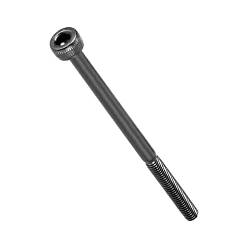 Image of METALLIXITY Socket Head Cap Screws(M3-0.5x55mm)10Pcs, Carbon Steel Allen Socket Drive DIN912/ISO4762 Metric Oxide - Machine Grade 12.9 Internal Hex Screw UNC Coarse, Black