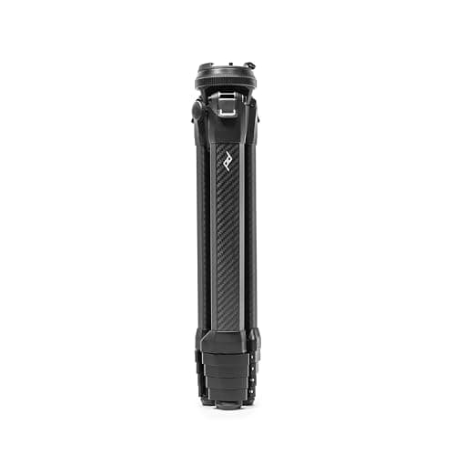 Image of Peak Design Travel Tripod, Carbon Fiber, Compact Design, Quick Setup and Takedown, Pro-Level Stability, Ergonomic Ball Head, Compact and Portable Travel Tripod for Camera and Phone, 20 lb Capacity