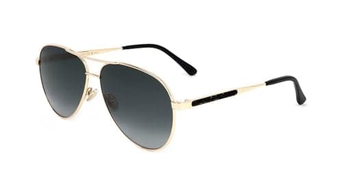 Image of Jimmy Choo JIMENA/S Black gold 60/12/145 WOMAN Sunglasses