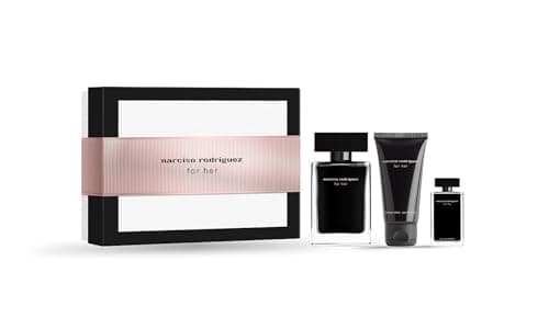 Image of Narciso Rodriguez For Her Eau de Toilette 50 ml Gift Set 2024 (Contains 50ml EDT, 50ml Body Lotion and 7.5ml Miniature)