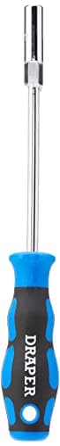 Image of Draper 63477 Soft Grip Nut Spinner, 6 mm Size, Blue