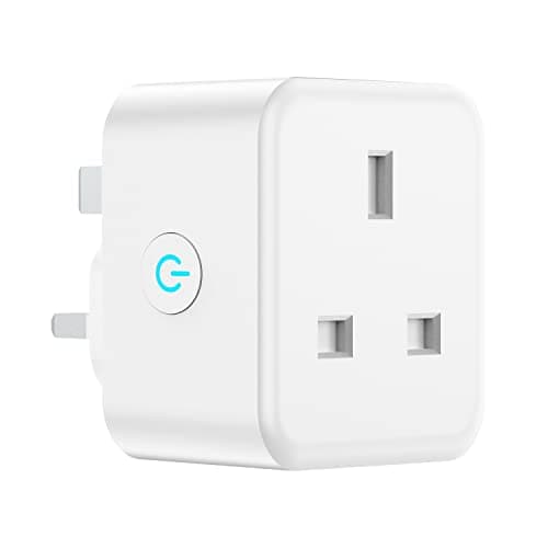 Image of EIGHTREE Smart Plug with Energy Monitoring, 13A Smart Plugs that Work with Alexa, Google Home, SmartThings, Wireless Remote Control Timer Plug, 2.4 GHz Only Wi-Fi Plug