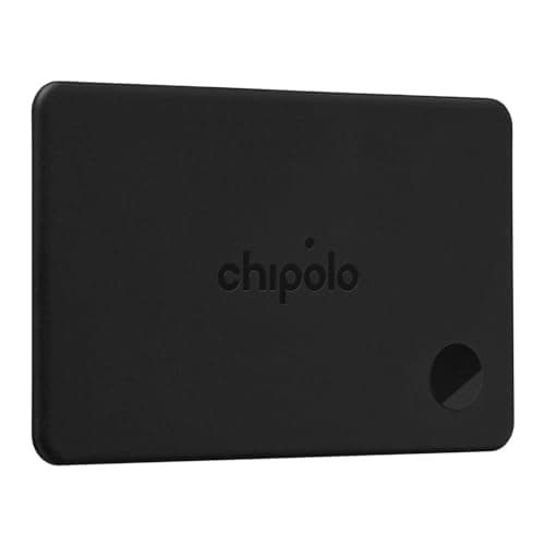 Image of Chipolo CARD - Rechargeable Wallet Tracker Card, Bluetooth Tracker, Item Locator, Passport Finder Compatible with Apple Find My or Find Hub with Call Your Phone & Out of Range Alerts for Android
