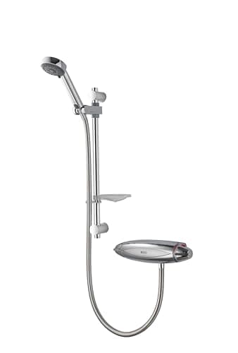 Image of Aqualisa COLT001EA Colt exposed mixer shower with adjustable head, Chrome