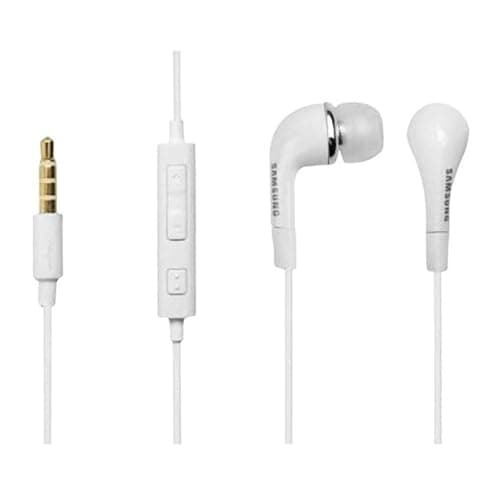 Image of Samsung EHS64 3.5 mm Earphones with Remote - White