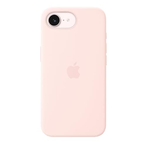 Image of Apple iPhone 17e Silicone Case with MagSafe – Soft Pink 