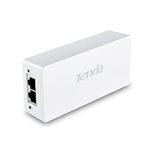 Image of Tenda 30W Gigabit PoE Injector, IEEE 802.3at/af PoE+ Injector, PoE Adapter, Plug & Play, Distance Up to 100m (PoE30G-AT)