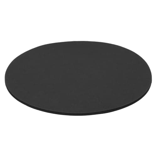 Image of Rebower 25 Sheets Circles Cutouts Paper, 6 Inch Round Origami Cardstock Construction Paper, [for Arts DIY Crafts Art Bulletin Board Decorations ] Black
