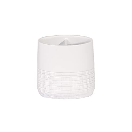 Image of Strata White Bathroom Accessory Set (Toothbrush Holder)