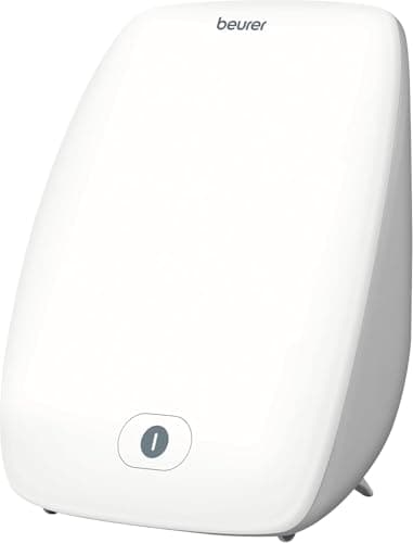Image of Beurer TL41UK Touch Compact LED SAD Lamp, helps combat seasonal affective disorder & delivers 10,000 lux of light, compact design and UV-free LED light therapy, certified medical device