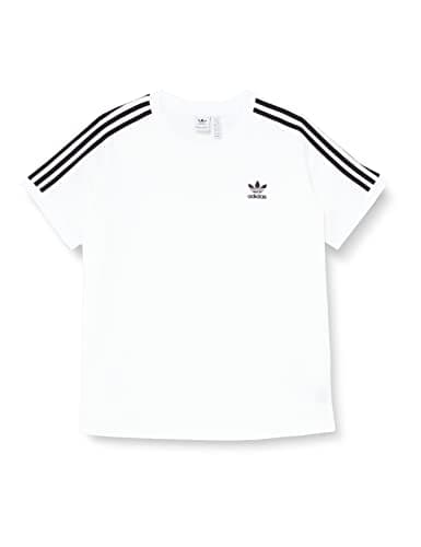 Image of adidas T-Shirt Brand Model 3 Stripes Tee White