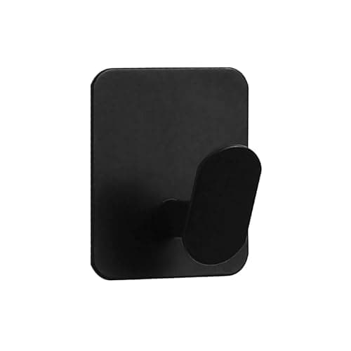 Image of Adhesive Wall Hooks - Stainless Steel, 4.5cm, 5kg Rustproof Modern, No Damage Hooks | Wall Hanger, Stainless Steel Hooksfor Coat, Key, Hat, Bathroom, Bedroom, Living Room, Entryway, Door