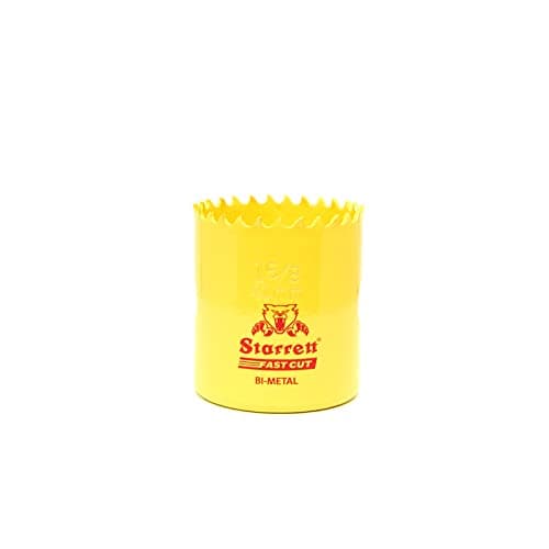 Image of Starrett HSS Bi-Metal Fast Cut Hole Saw - 41mm - For Metal, Wood, Plastics
