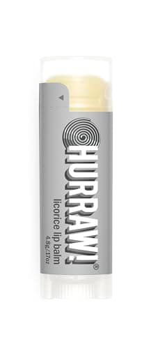 Image of Hurraw! Licorice Lip Balm: Organic, Certified Vegan, Cruelty and Gluten Free. Non-GMO, 100% Natural Ingredients. Bee, Shea, Soy and Palm Free. Made in USA