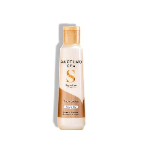 Image of Sānctuary Spa | Signature Body Lotion - Natural Oils, Jasmine Grapefruit & Vanilla | 150mL