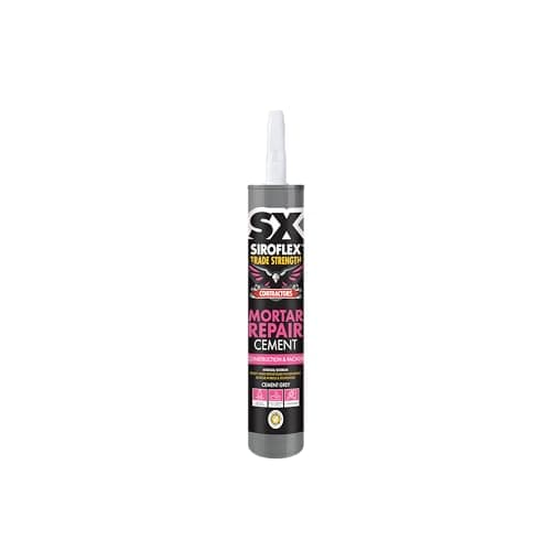Image of SX Siroflex Mortar Repair Cement Grey – Ready to use repair mortar for Pointing jobs & Damaged Masonry Joints - Adheres without primer on Damp Surfaces - Interior & Exterior – 300ml